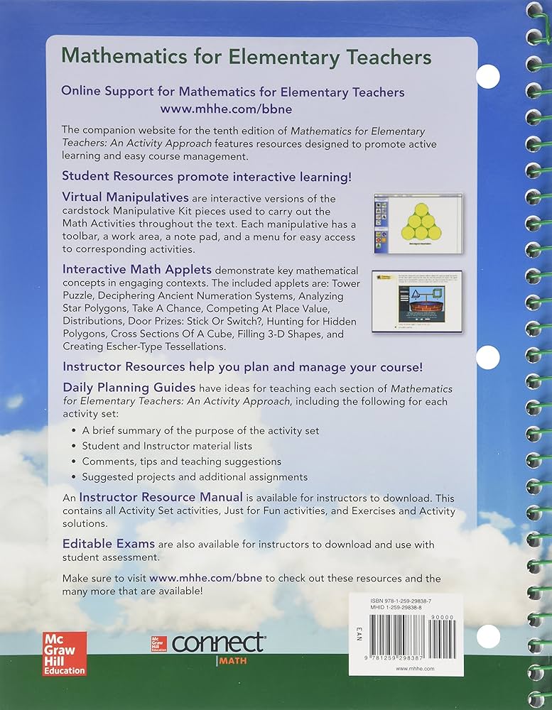 Amazon.com: Mathematics for Elementary Teachers: An Activity